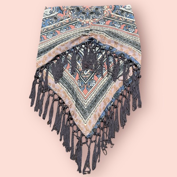 Tops - Bandana Fringe Top